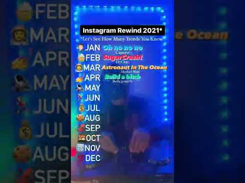 Instagram trends 2021 #rewind #shorts #tiktoktrends