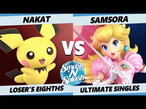 SNS5 SSBU - Mazer | NAKAT (Pichu) Vs. eUnited | Samsora (Peach) Smash Ultimate Loser's Eighths