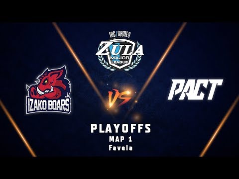 IZAKO BOARS vs ACTINA PACT | Map 1 | Zula Europe ESL Major League | PLAYOFFS