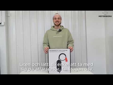 Laddkabel Motorwerk EV Typ 2 11kW 10m 3-Fas