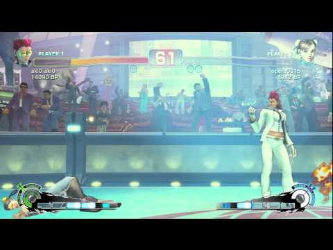 SSF4: aki0 (Viper) VS opera (Chun-Li)