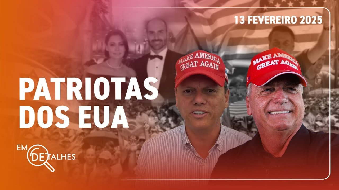 EM DETALHES - 13/02/25 - EXTREMA DIREITA SE CALA DIANTE DOS EUA MOSTRANDO COMPLEXO DE VIRA-LATA
