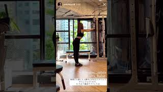 タレント 女優 岡田サリオ ジム　トレーニング動画 #shorts