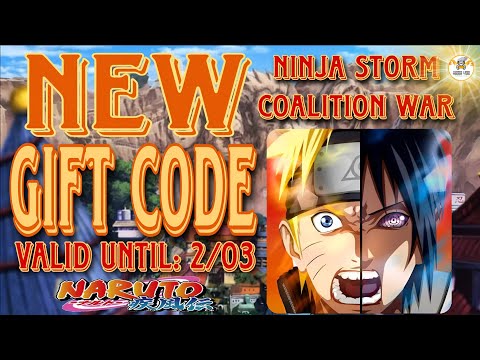 Ninja Storm: Coalition War New Gift Code (2/03) Naruto Idle RPG game (Android/iOS)