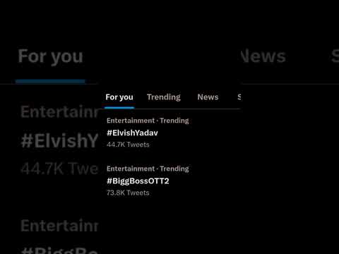 elvish yadav trend in twitter 👿 #elvishyadav #biggboss