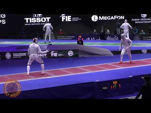 Budapest Worlds SMS 2019 - L64 - Mancheno ESP v Oh KOR