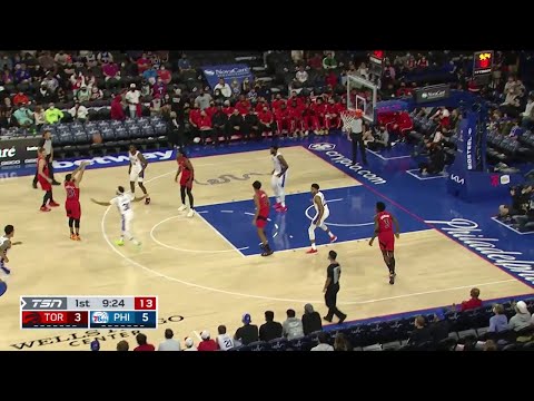 Tangerine Game Highlights:  Raptors vs 76ers - October 7, 2021