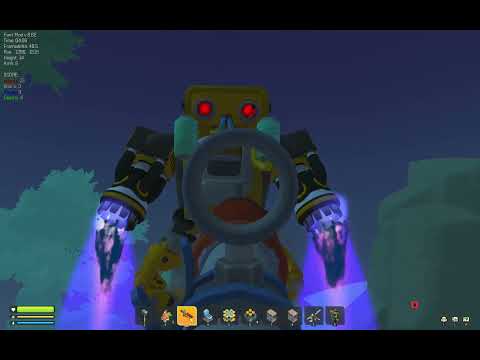 Scrap Mechanic - FANT MOD - New Flying Robot?!