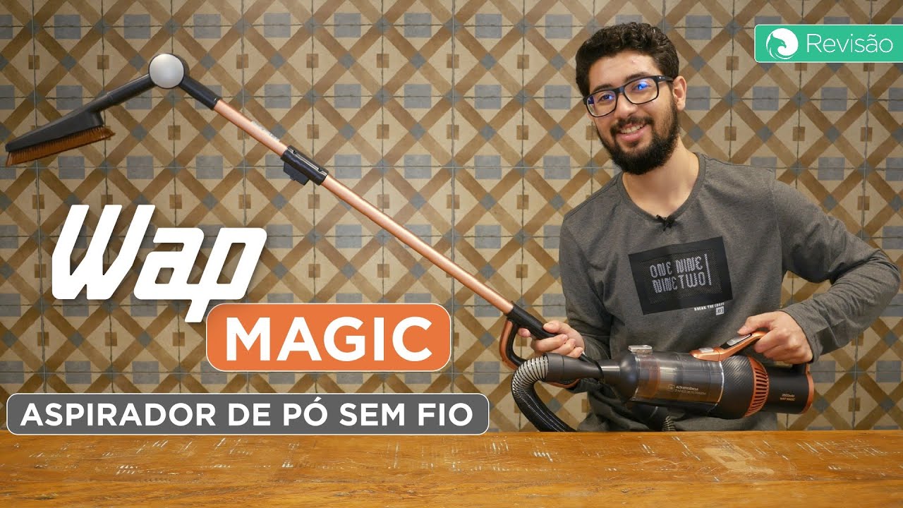 Na Prática com o ASPIRADOR vertical e portátil WAP MAGIC | Harpyja