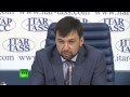 Глава ДНР: Пропаганда в украинских СМИ разжигает гражданскую войну и рушит семьи 