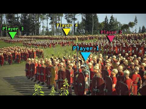 Every Player Was a Sub-Commander – Epic Teamwork Decides the Battle! – Rome 2