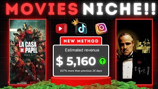 Movies Niche New Method | TikTok Creativity Program & YouTube Automation