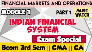كورس Financial Markets and Operations (FMO) 3rd Sem