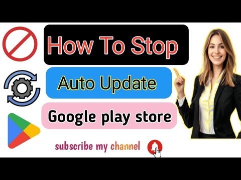 How To Stop Google Play Store Auto Update Apps on Android || Google Play Store Setting(2025)