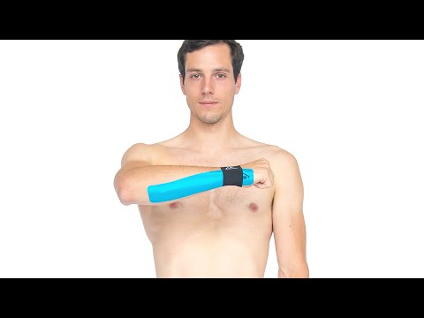 TRUETAPE®: Taping the outside of the wrist