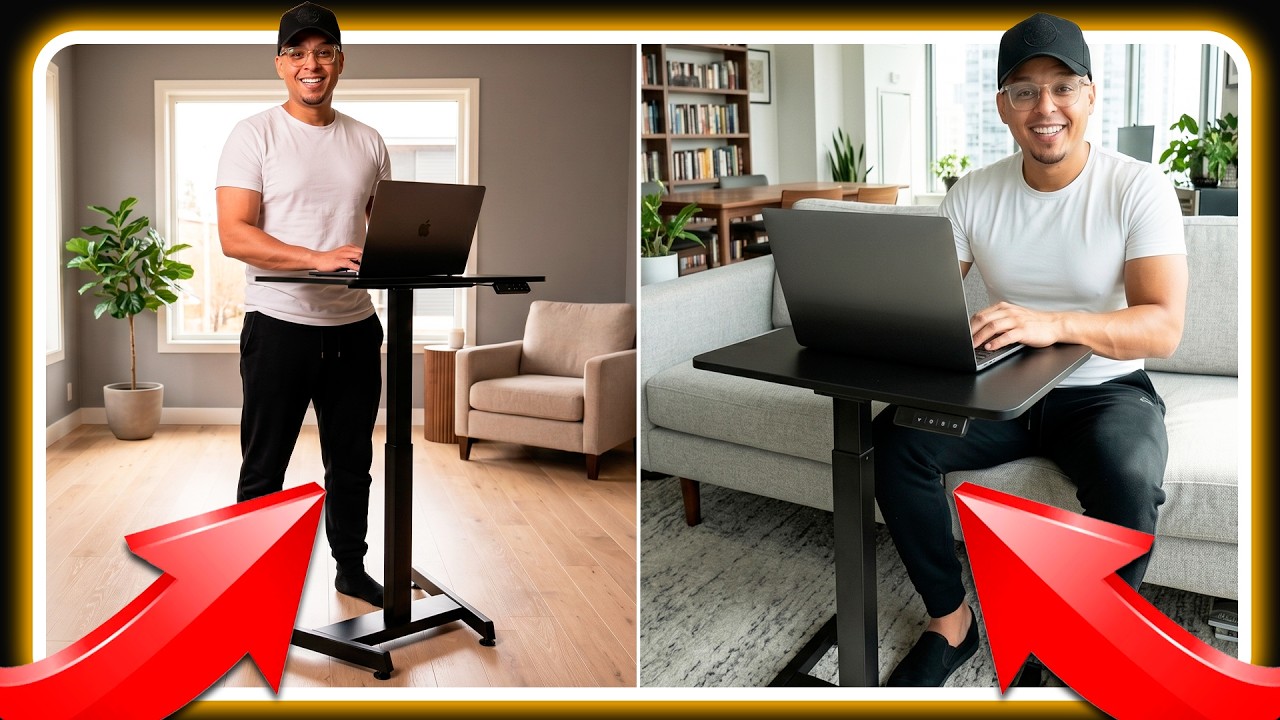 Isso no seu  SETUP vai ficar sensacional! Mesa Slikdesk flex pro