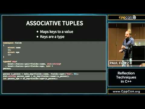 CppCon 2015: Paul Fultz II “Reflection Techniques in C++”