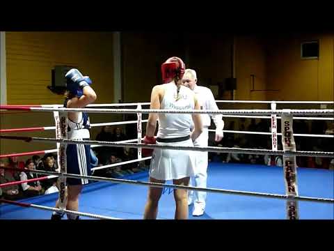 Boxen Meisterschaft-Finale RRW - Anica Heiber vs. Corinna Hilger