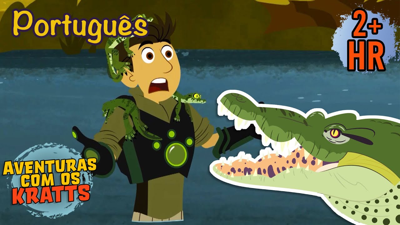 A mãe crocodilo protege seus filhotes [episódios completos] Aventuras com os Kratts