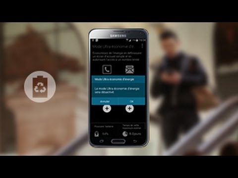 comment economiser batterie galaxy trend