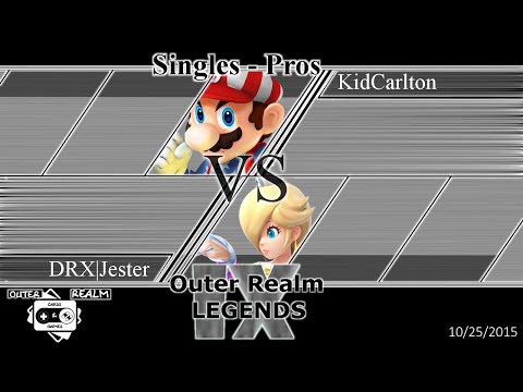 ORL IX - DRX | Jester (Rosalina) vs. KidCarlton (Mario) - WR4 - Smash 4 - Wii U