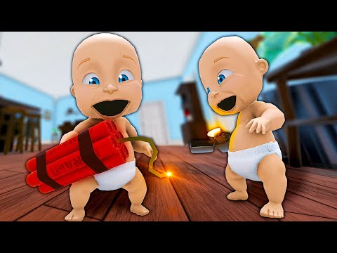 Babies Left Home Alone Find DYNAMITE - Who's Your Daddy 2 Update