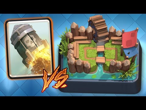 РАКЕТА НА 1 АРЕНЕ CLASH ROYALE! ФАН АТАКИ CLASH ROYALE!