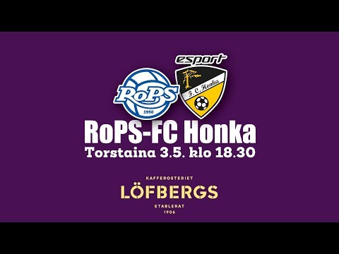 Löfbergs Aamukahvit RoPS - FC Honka 3.5.2018