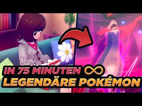 UNBEGRENZT LEGENDÄRE POKÉMON in 75 MINUTEN und mit 0 ORDEN! - Pokémon Schneelande der Krone DLC