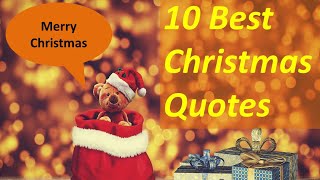 Best Christmas Quotes In English | Christmas Sayings | Famous Quotes |Must Watch| Just 3 mins.|