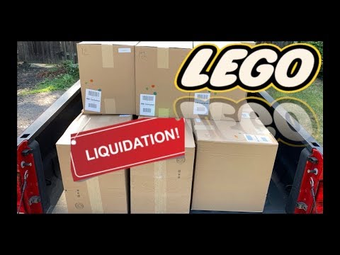 I bought a $1,600 Amazon Customer Returns TOYS - LEGO - EXPENSIVE COLLECTIBLES Pallet