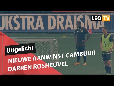 Uitgelicht:Nieuwe aanwinst Cambuur Darren Rosheuvel