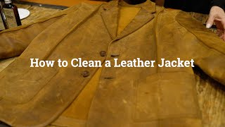 How to Clean a Leather Jacket Like a Professional