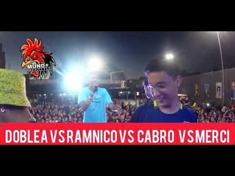 URBANTRAP BATALLA DE GALLOS 🔥 SEMI - FINAL 🔥 DOBLEA VS RAMNICO VS CABRO VS MERCI