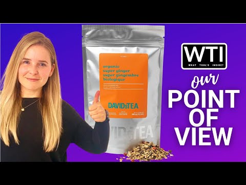 DAVIDs TEA Organic Ginger Tea - WTI product video review
