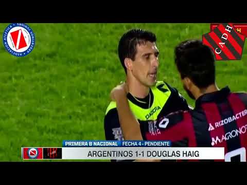 Argentinos Jrs vs Douglas Haig   Nacional B  Fecha 4 POSTERGADO   YouTube