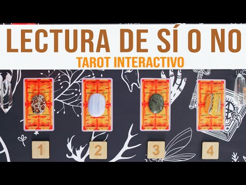 Lectura de SÍ O NO - Tarot interactivo 🔮✨