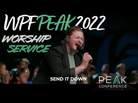 WPF Youth PEAK Conference 2022 WORSHIP Open The Floodgates Demetrius West Night 1 Andrew Howard
