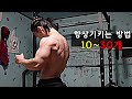 존나 버티면 반드시 턱걸이/풀업 개수 향상시키는 운동법