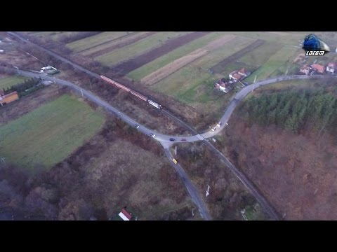 [Drone] Dalmatianu`DA 60-1213-2 & R13422 Oradea-Huedin-Cluj Napoca in Suncuius - 20 November 2016