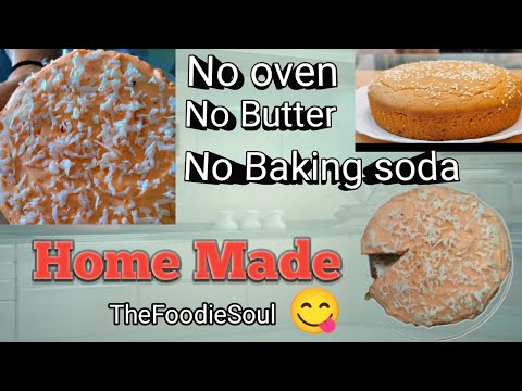 Sponge Cake Without Oven || Without Butter😋👌 || Without Baking Soda || Pure home Made Fluffy Cake