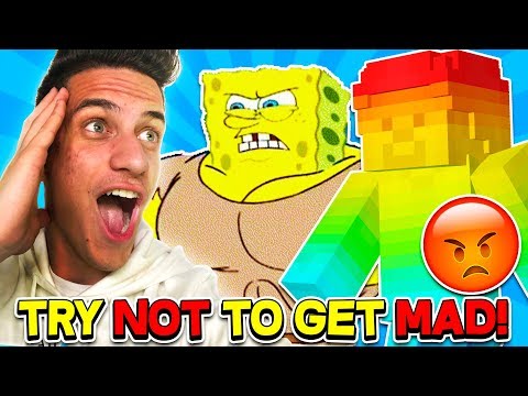 TRY NOT TO GET MAD CHALLENGE!