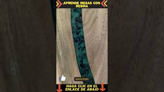 aprende mesas con resina opiniones #shorts