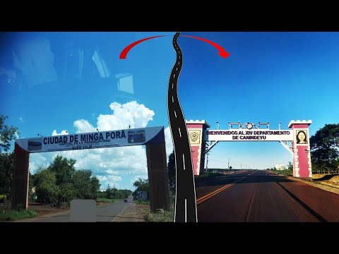 152 De Minga Porá, Alto Paraná a Nueva Esperanza, Canindeyú, Paraguay