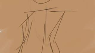 らくがきタイムラプス動画です。