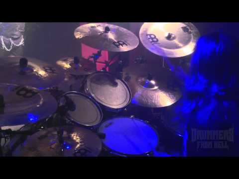 VADER@Sothis live 2012-James Stewart (Drum Cam)