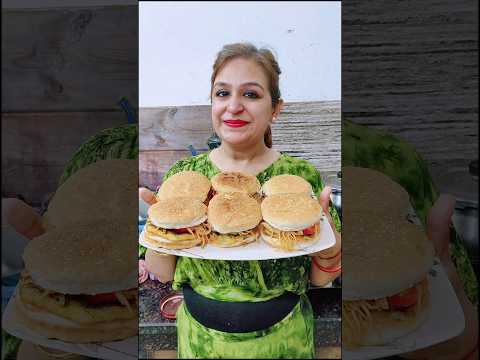 🤗😍Aaj bachon ko bana k khilaye burger | Minivlog | Shorts | #minivlog #shorts #dailyvlog #familyvlog
