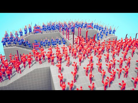 👑 MEDIEVAL vs LEGACY TEAM RAID! Totally Accurate Battle Simulator ( TABS )