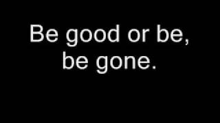 Fionn Regan Be Good Or Be Gone Lyrics