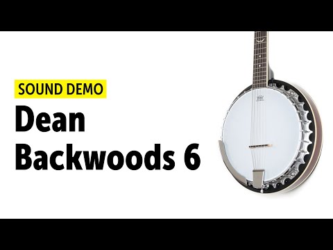 Dean Backwoods 6 Banjo 2010s - Natural image 7